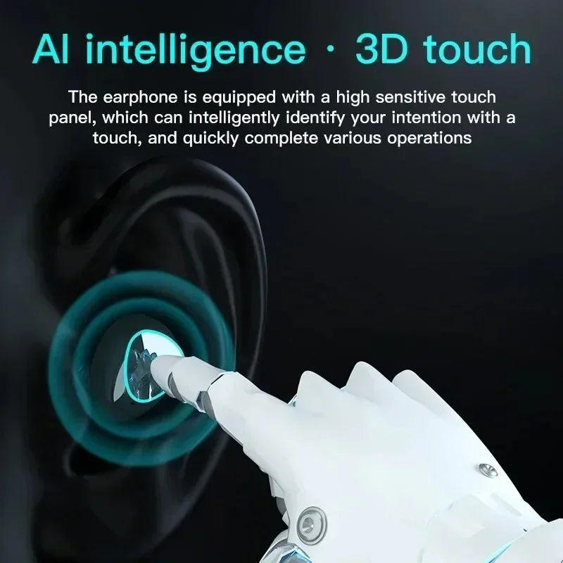 Wireless Bluetooth Earbuds With Mic – ANC & Waterproof